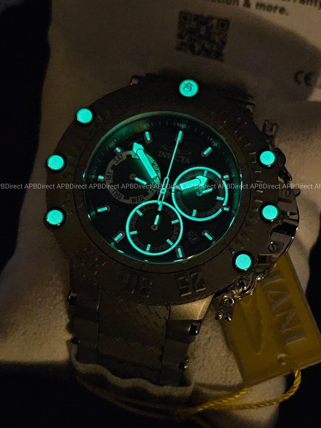 Invicta - Subaqua Noma VII - TITANIUM Case Swiss  Z60 Chrono 200m💧 mens Watch