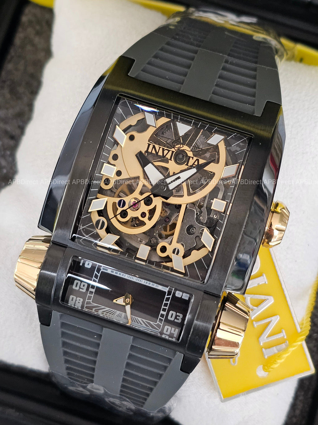 Invicta - AKULA - Automatic - Dual Time Skeleton Mechanical & Quartz mens watch