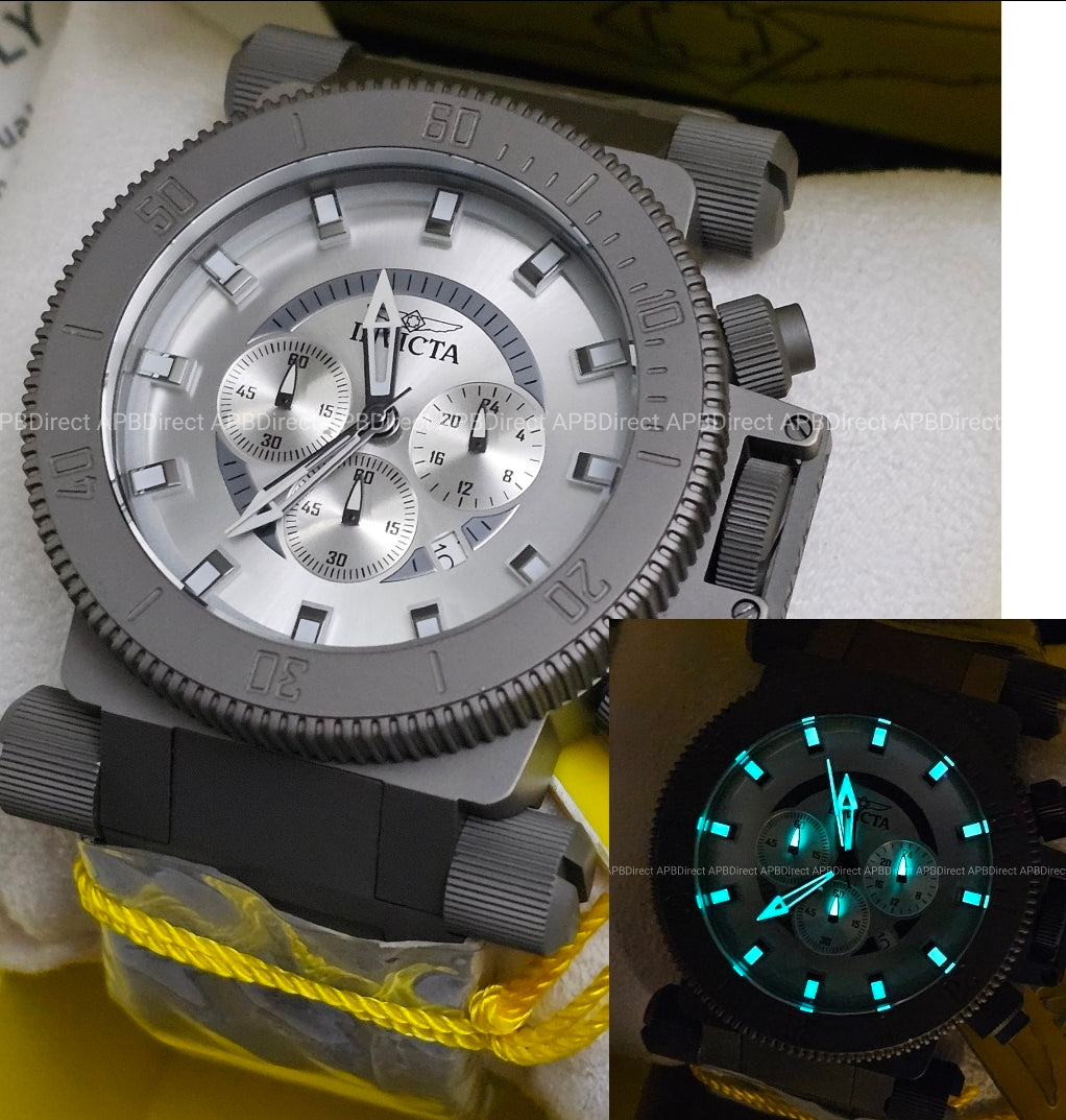 Invicta - Full TITANIUM - Case & Bracelet Coalition Forces Chrono - Mens watch
