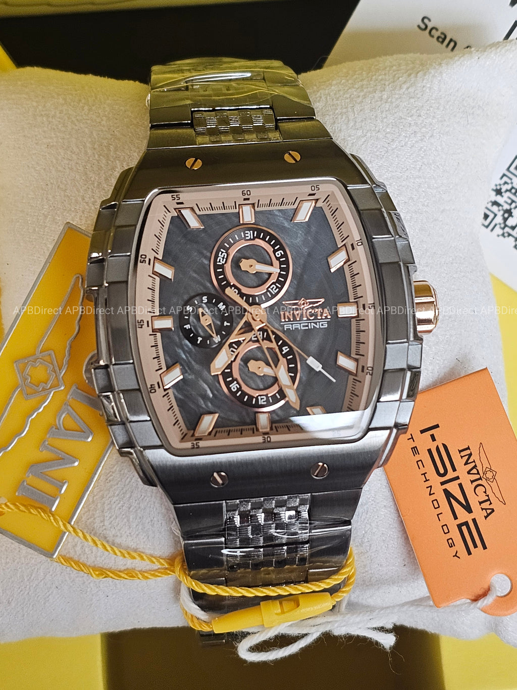 Invicta - S1 Rally - Gunmetal / Rose Gold Multifunction Quartz Mens Watch