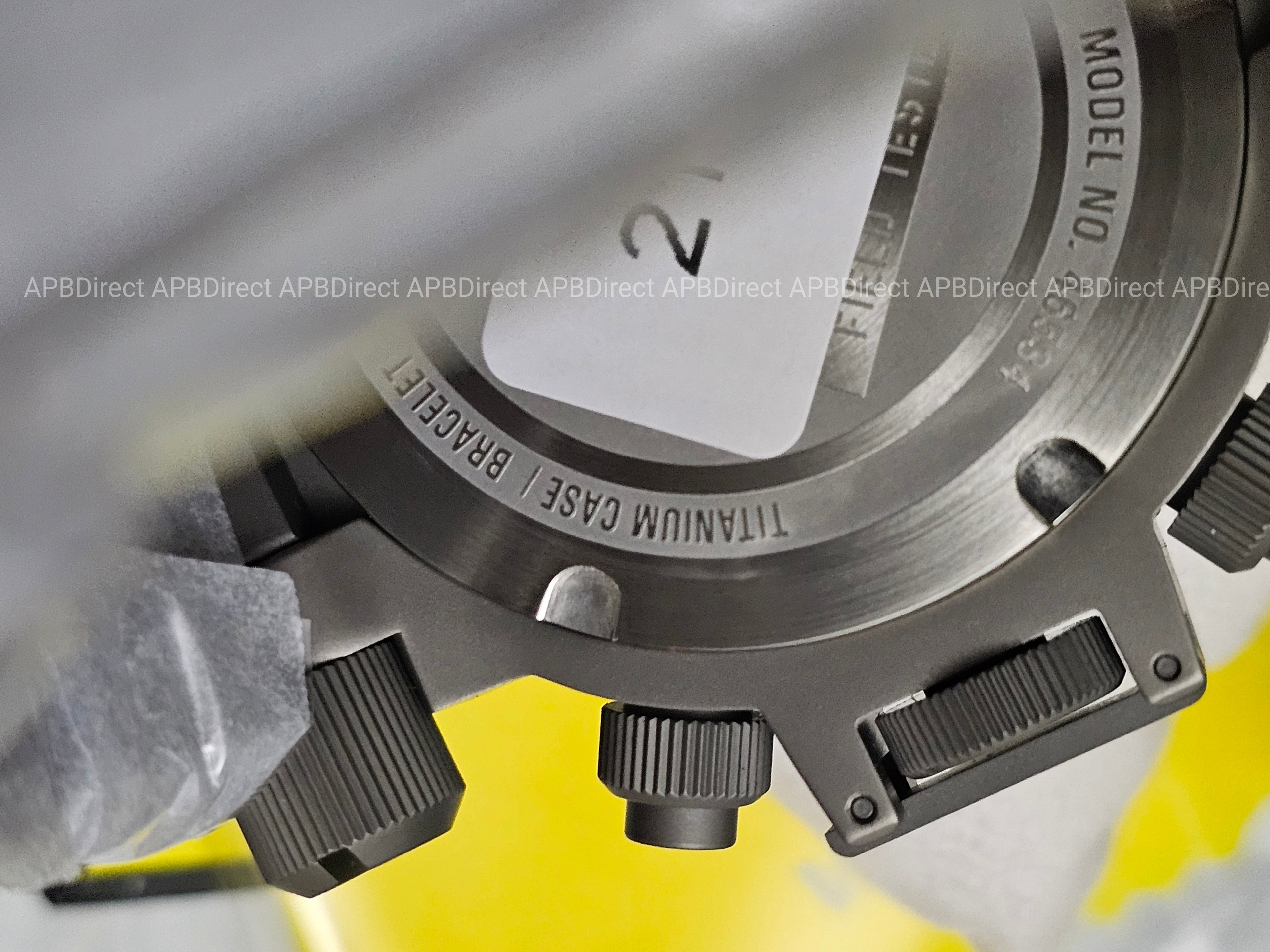 Invicta - Full TITANIUM - Case & Bracelet Coalition Forces Chrono - Mens watch