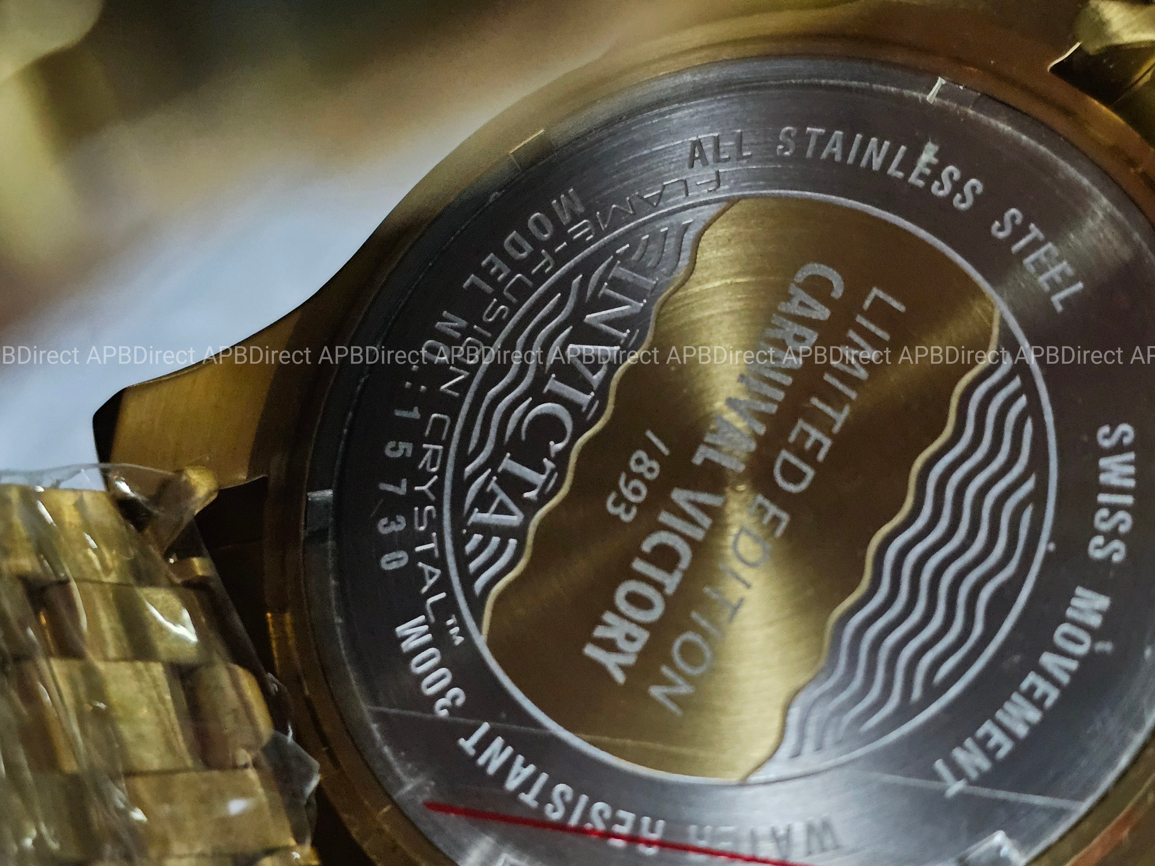 Invicta - Pro Diver CANIVAL VICTORY Limited Ed 893 Swiss Z60 Chrono mens watch
