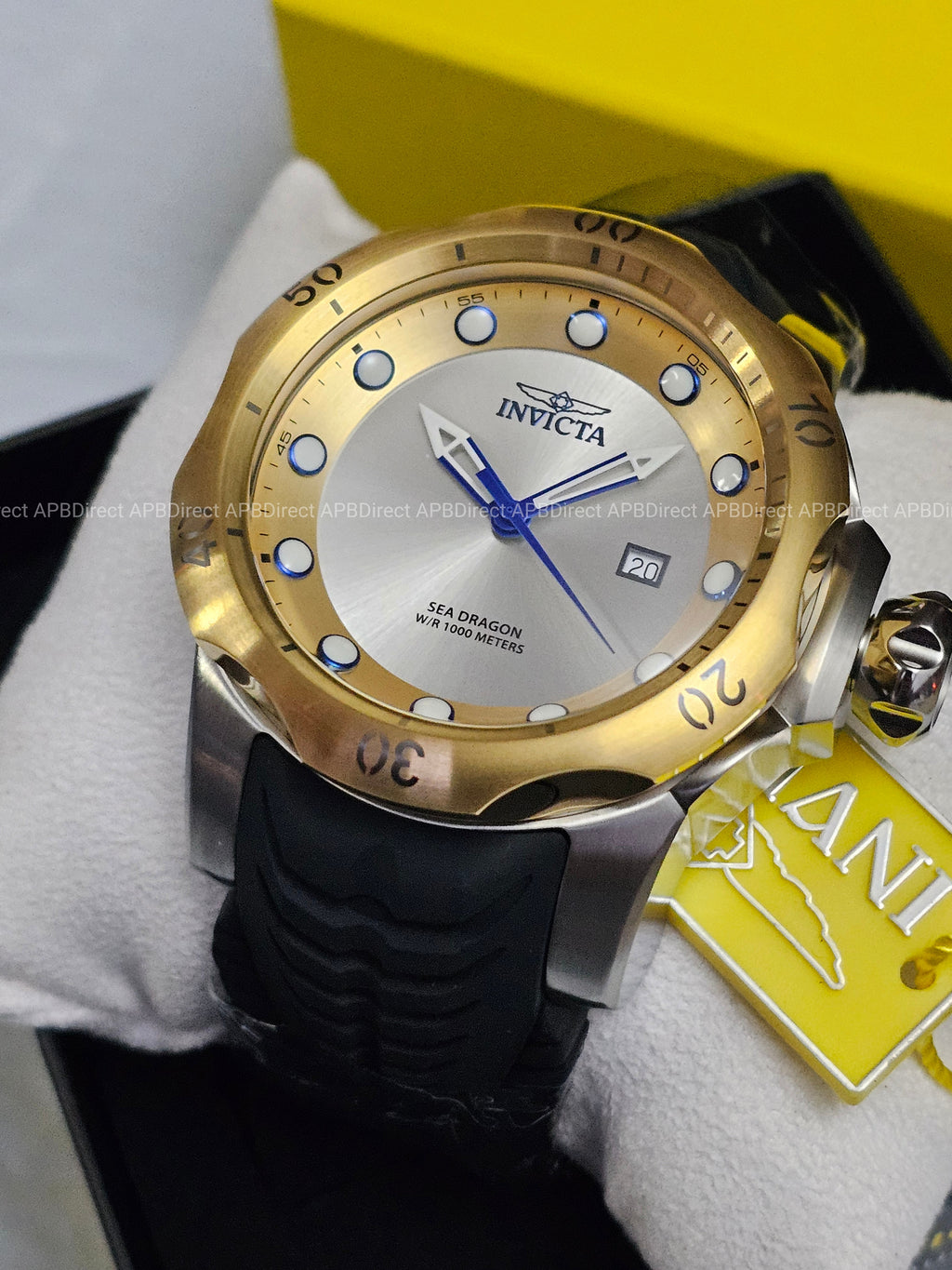 Invicta - VENOM - Sea DRAGON 💧  1000m WR Swiss 515 - Gold SILVER Mens watch