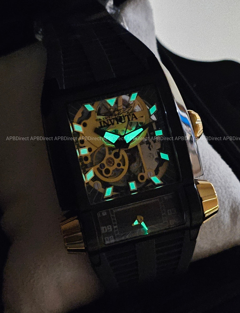 Invicta - AKULA - Automatic - Dual Time Skeleton Mechanical & Quartz mens watch