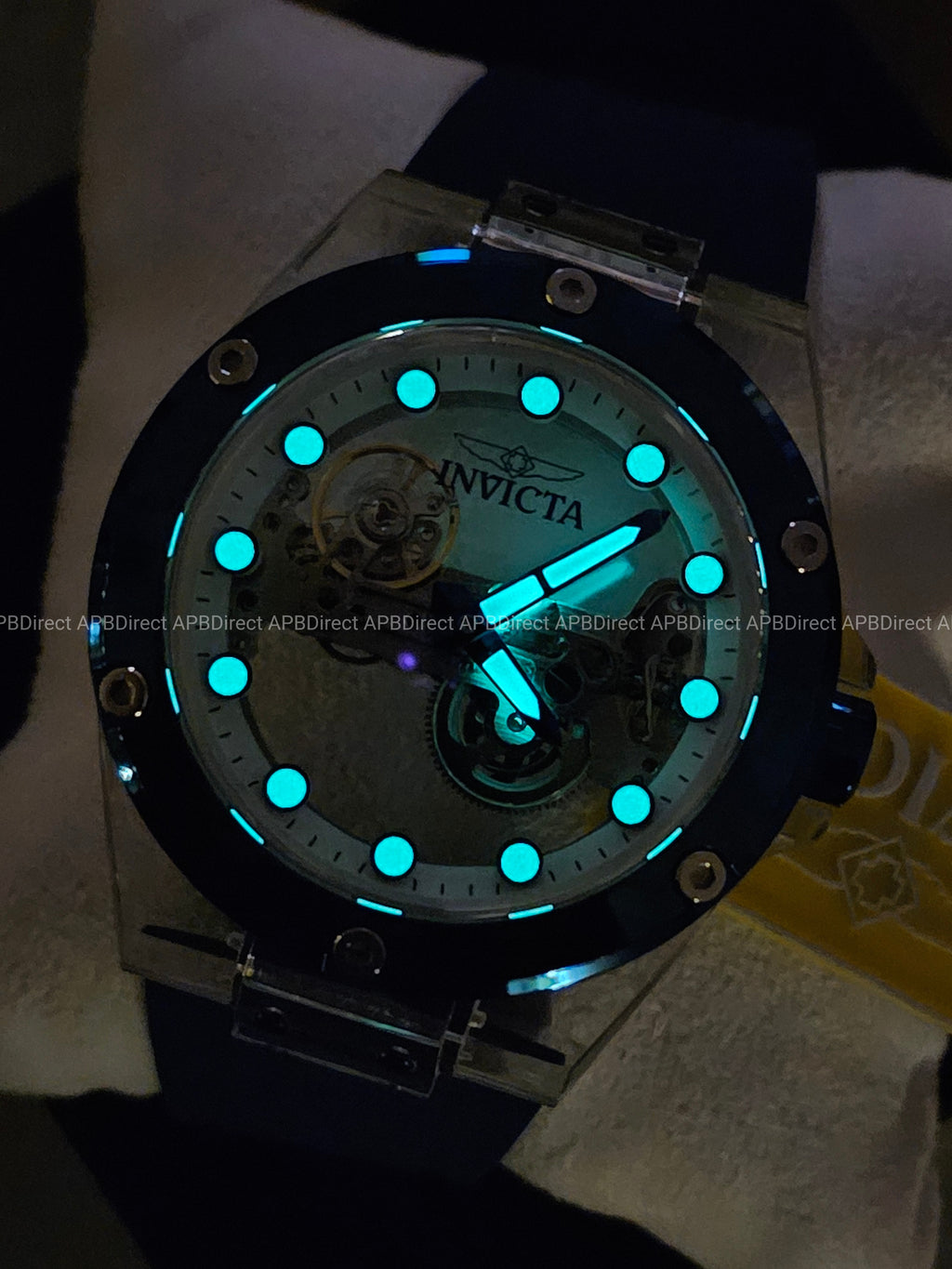 Invicta - Speedway - MECHANICAL - Ghost Bridge MVMNT - Skeleton - mens watch