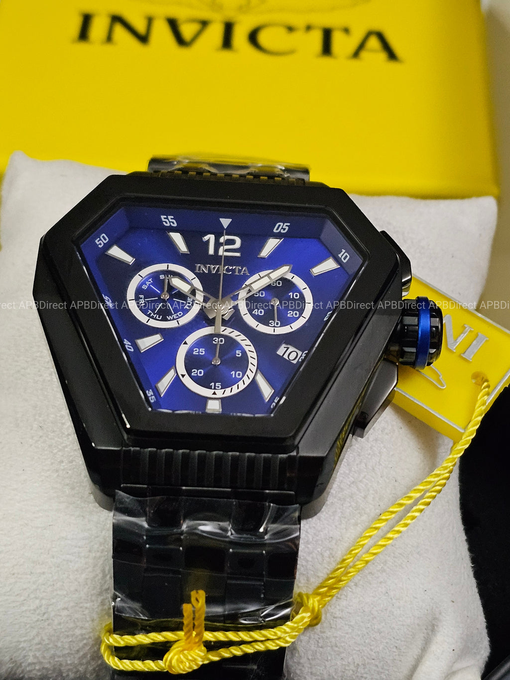 Invicta - Speedway Swiss Z60 Chronograph Black / Blue Dial Mens Watch