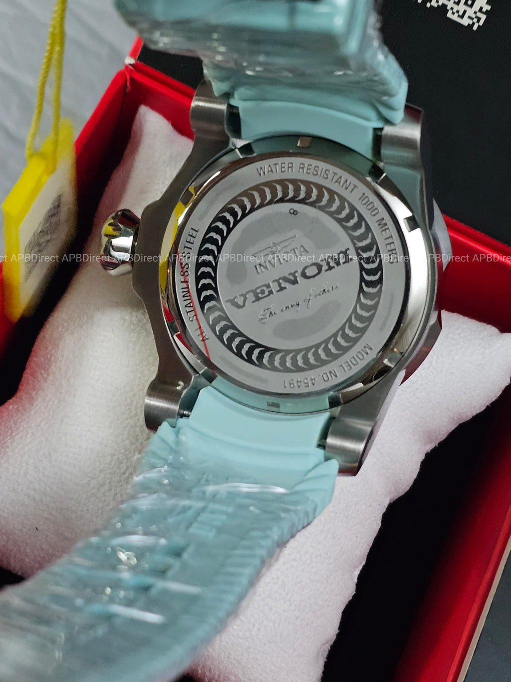 Invicta - VENOM - Sea DRAGON 💧  1000m WR Swiss 515 - Baby BLUE Mens watch