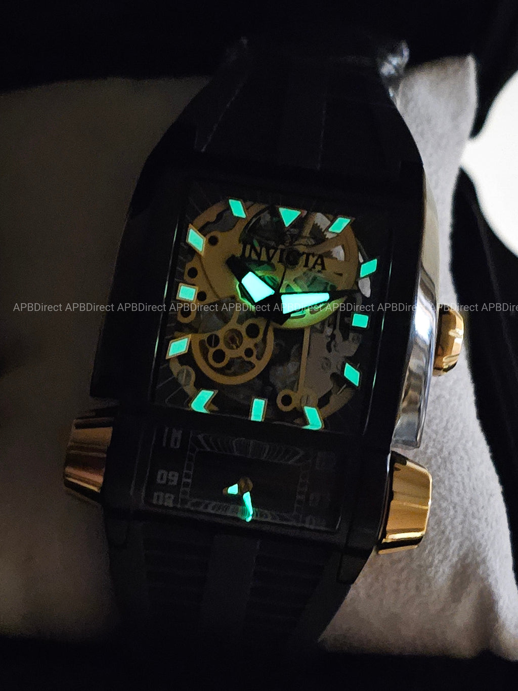 Invicta - AKULA - Automatic - Dual Time Skeleton Mechanical & Quartz mens watch