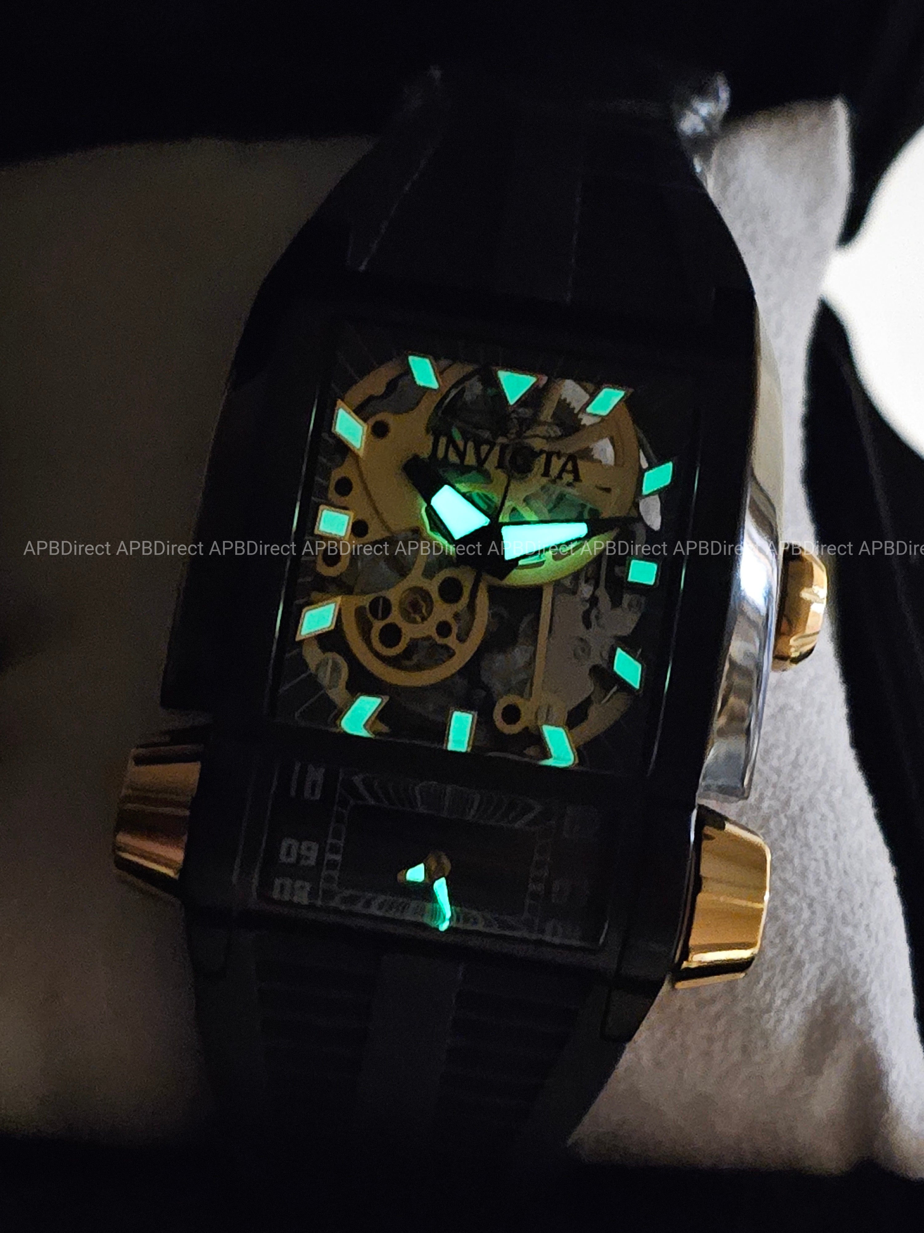 Invicta - AKULA - Automatic - Dual Time Skeleton Mechanical & Quartz mens watch