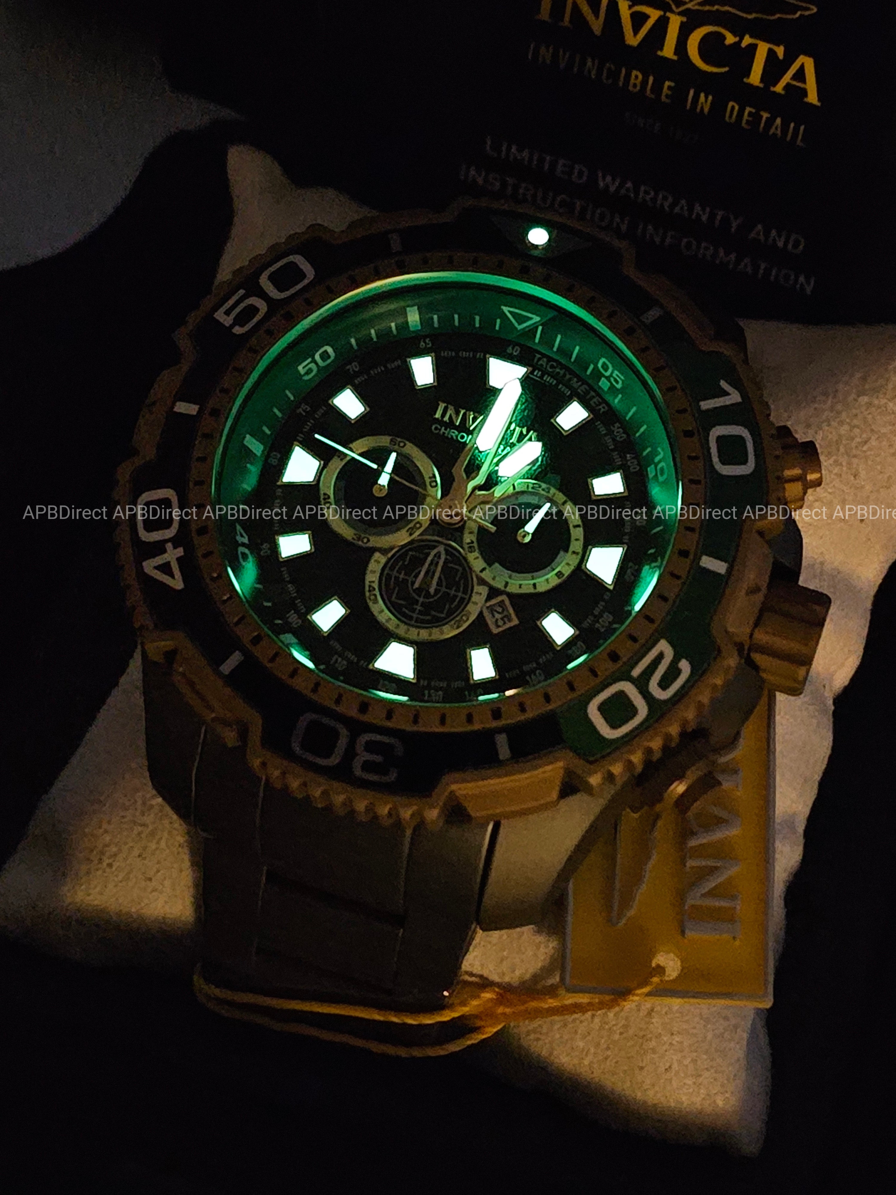 Invicta - Full TITANIUM 65mm Case & Bracelet - TI-22 Chronograph - Mens watch