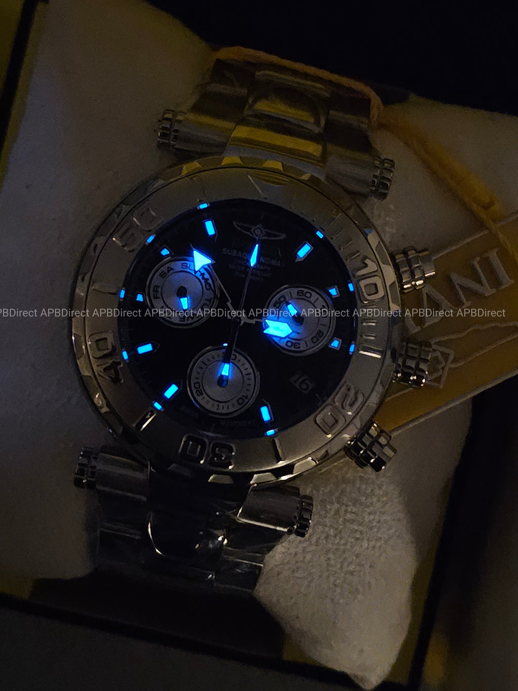 Invicta - Subaqua Noma I - Swiss Z60 Limited Edition #605 Silver BLK mens watch