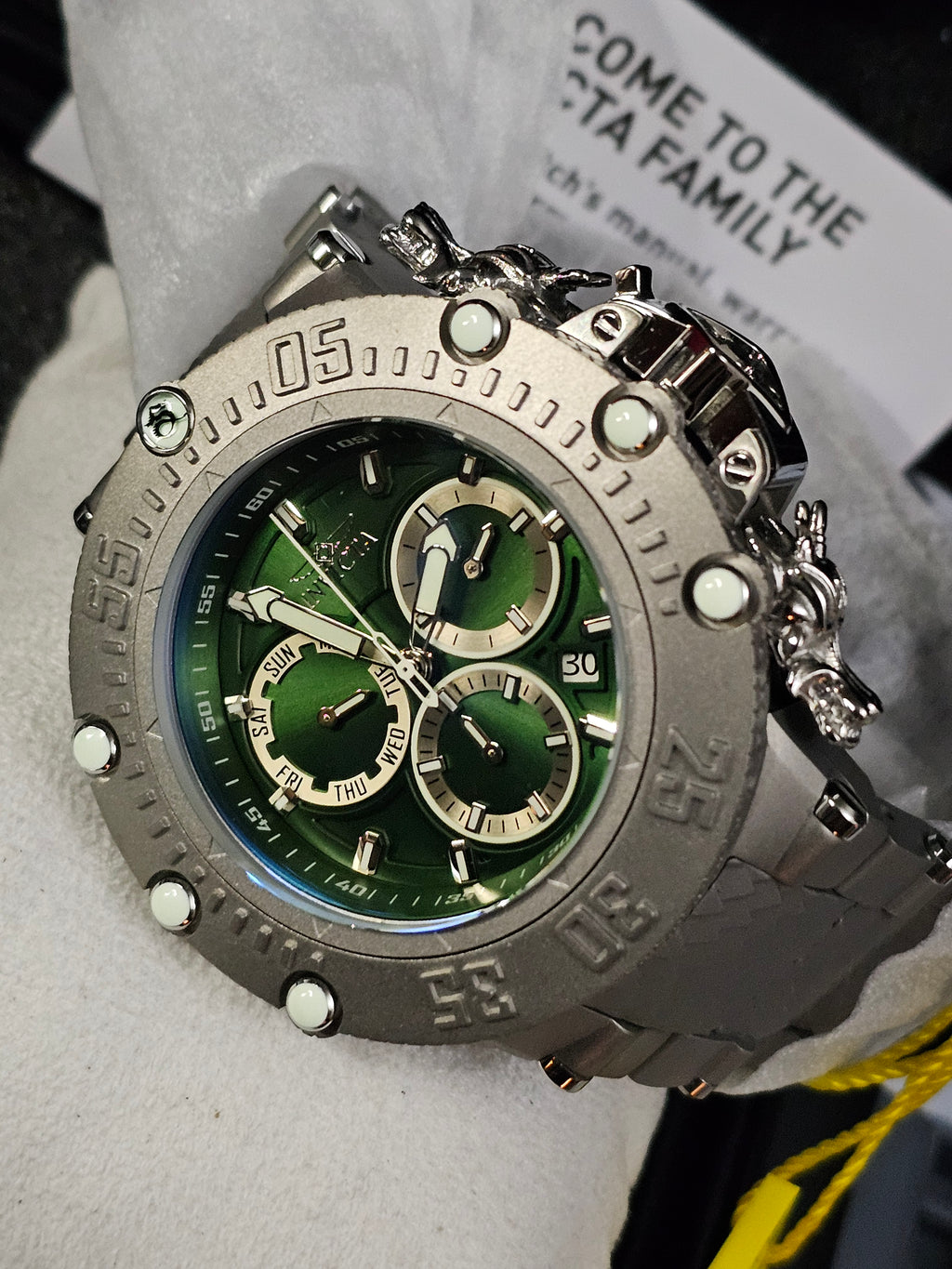 Invicta - Subaqua Noma VII - TITANIUM Case Swiss  Z60 Chrono 200m💧 mens Watch
