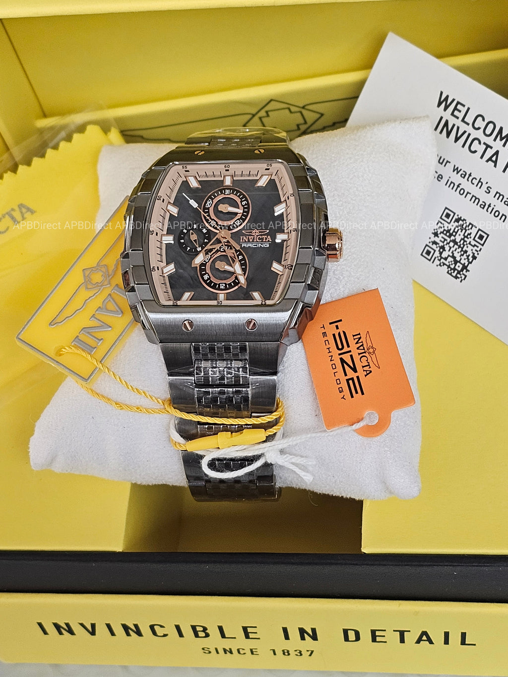 Invicta - S1 Rally - Gunmetal / Rose Gold Multifunction Quartz Mens Watch