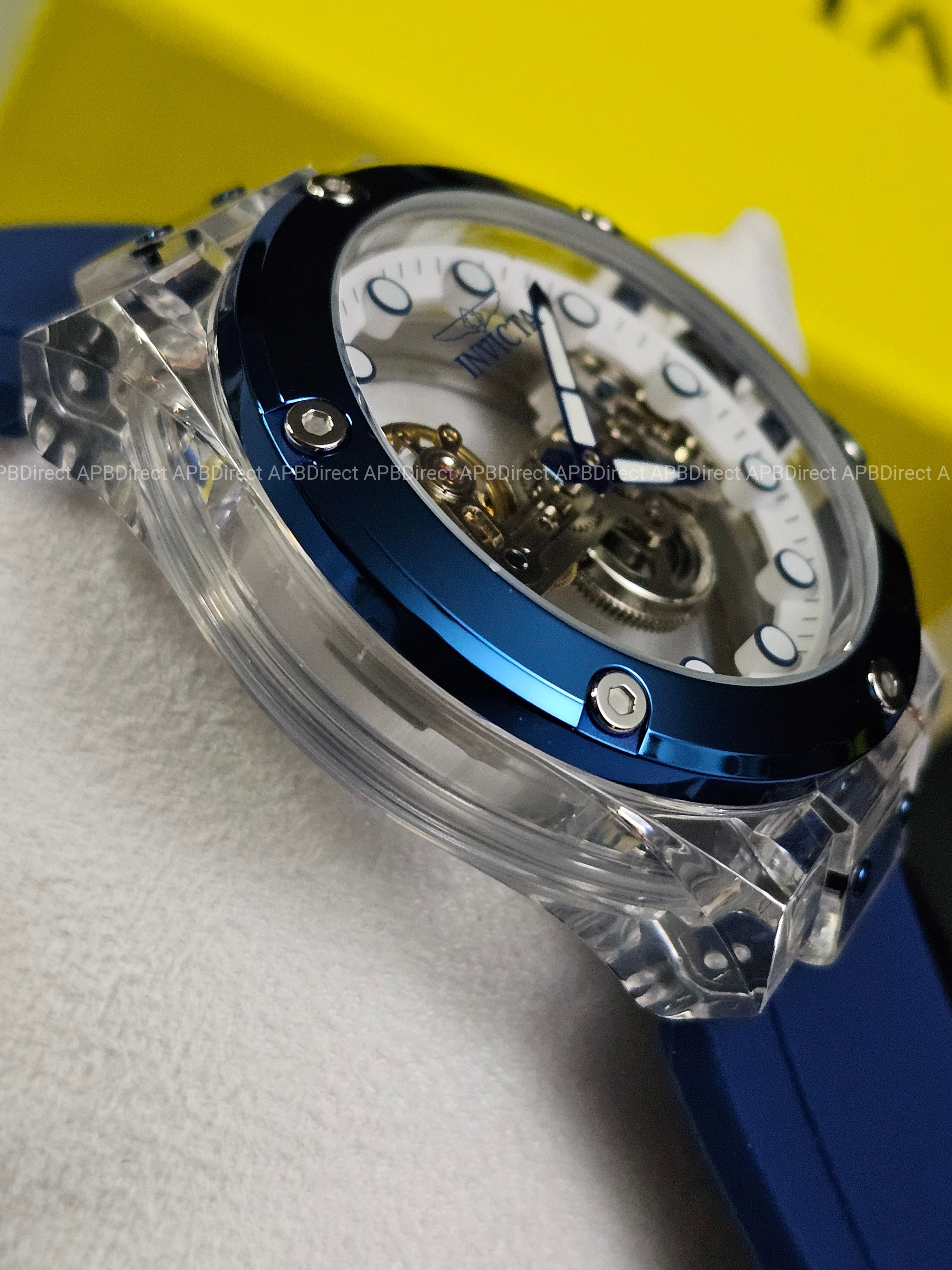 Invicta - Speedway - MECHANICAL - Ghost Bridge MVMNT - Skeleton - mens watch