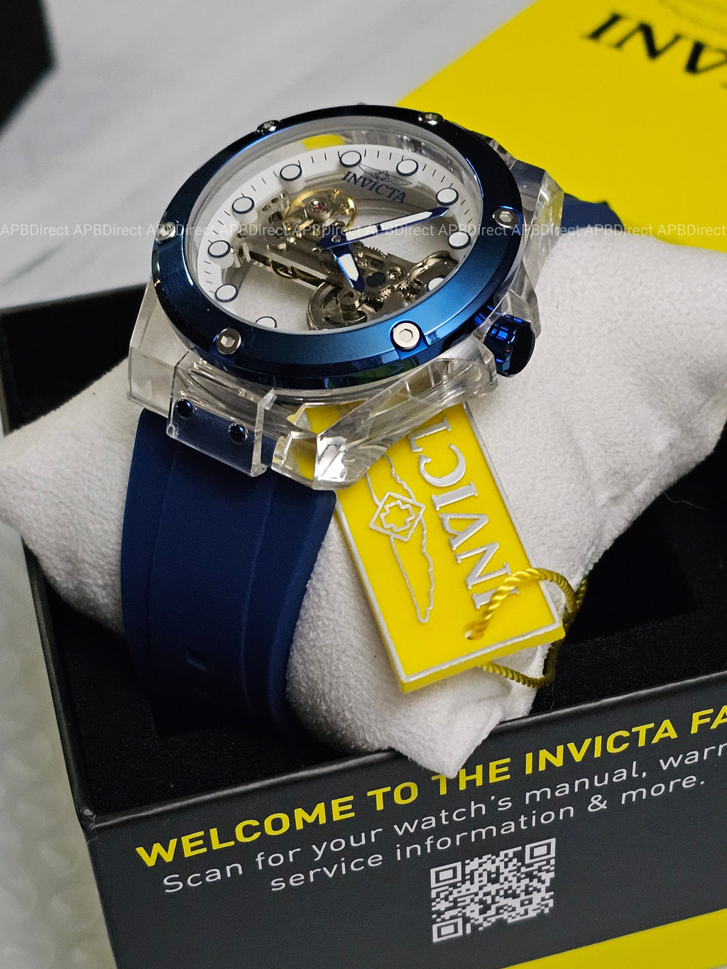 Invicta - Speedway - MECHANICAL - Ghost Bridge MVMNT - Skeleton - mens watch