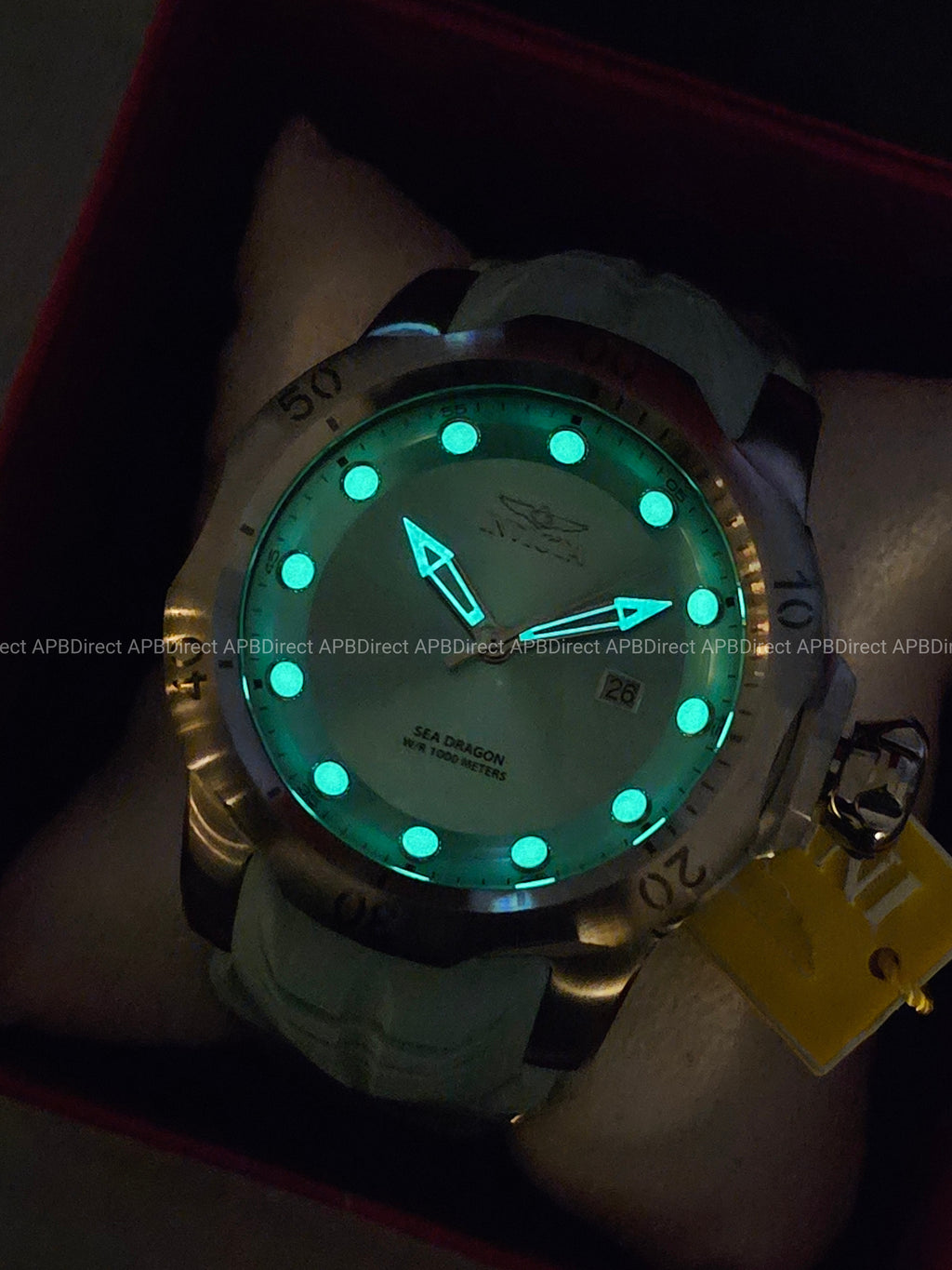 Invicta - VENOM - Sea DRAGON 💧  1000m WR Swiss 515 - Baby BLUE Mens watch