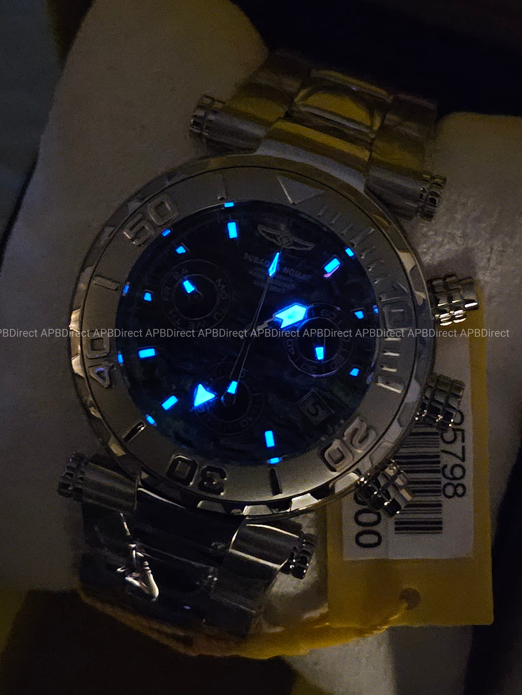 Invicta Subaqua Noma I - Swiss Z60 Limited Edition #905 Abalone Dial mens watch