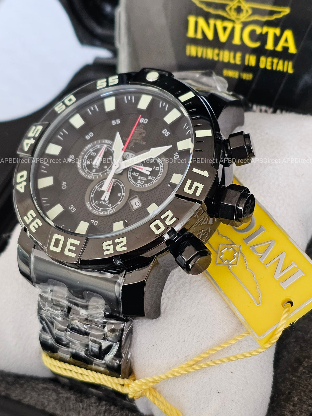 Invicta - SEA BASE #79 Swiss 5050.E Limited Edition 53mm - LUME - mens watch