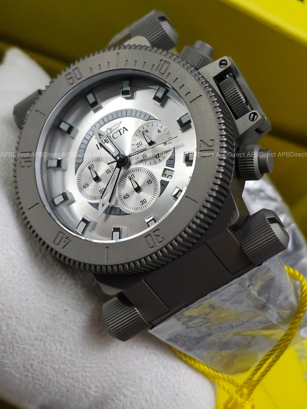 Invicta - Full TITANIUM - Case & Bracelet Coalition Forces Chrono - Mens watch