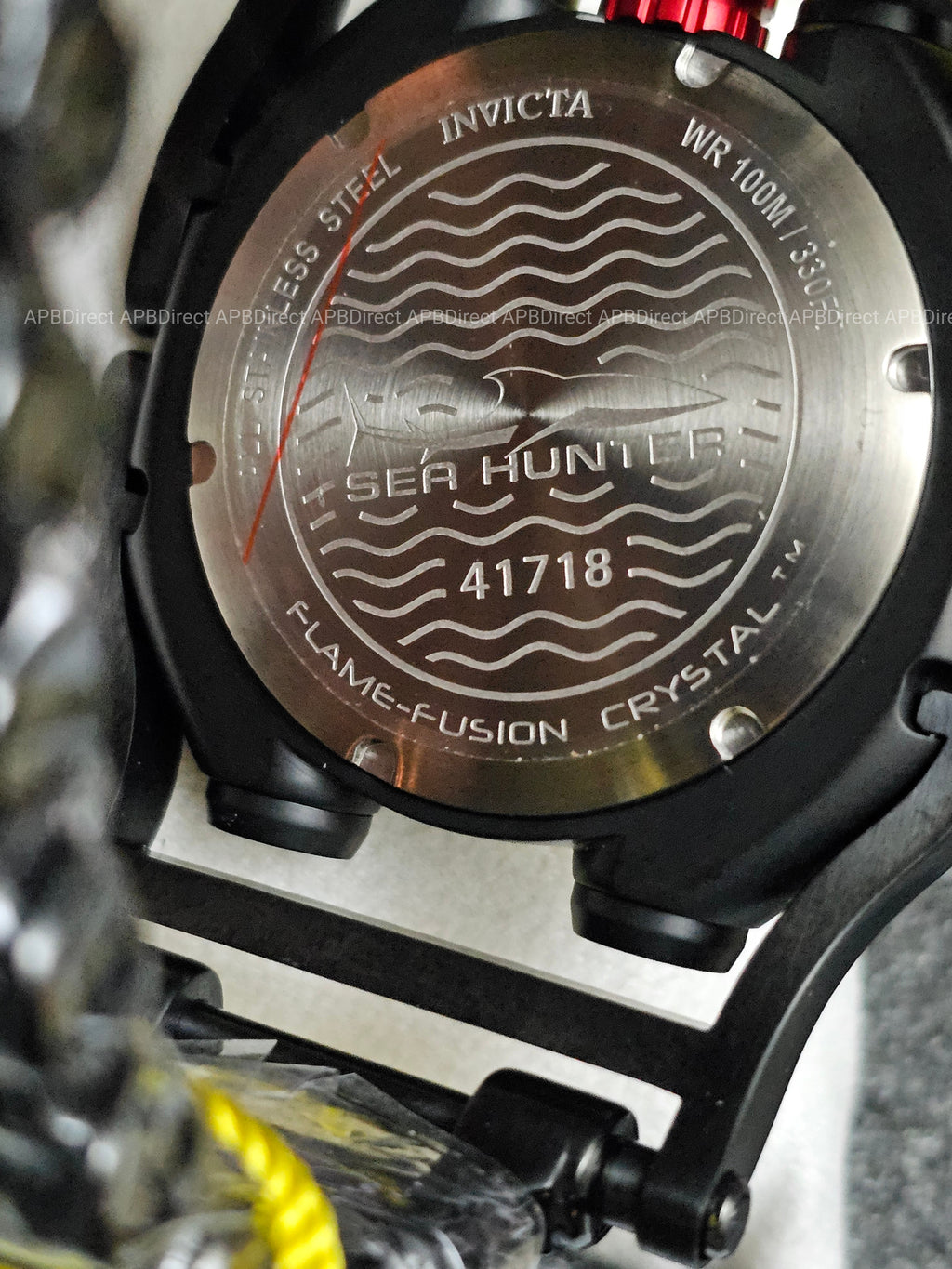Invicta 🌊 SEA HUNTER - Hinged Case Spinning Dials - Chronograph mens watch