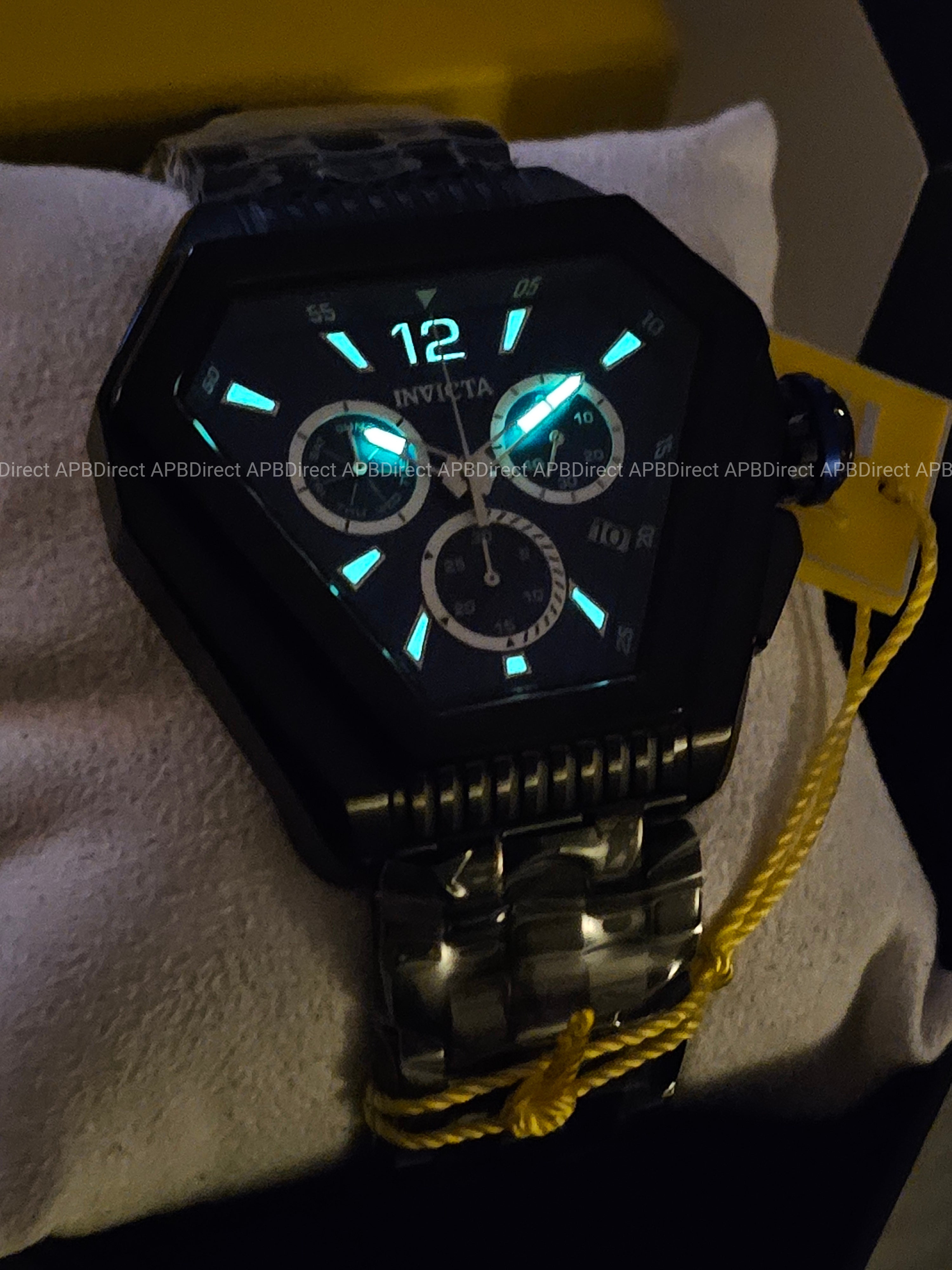 Invicta - Speedway Swiss Z60 Chronograph Black / Blue Dial Mens Watch