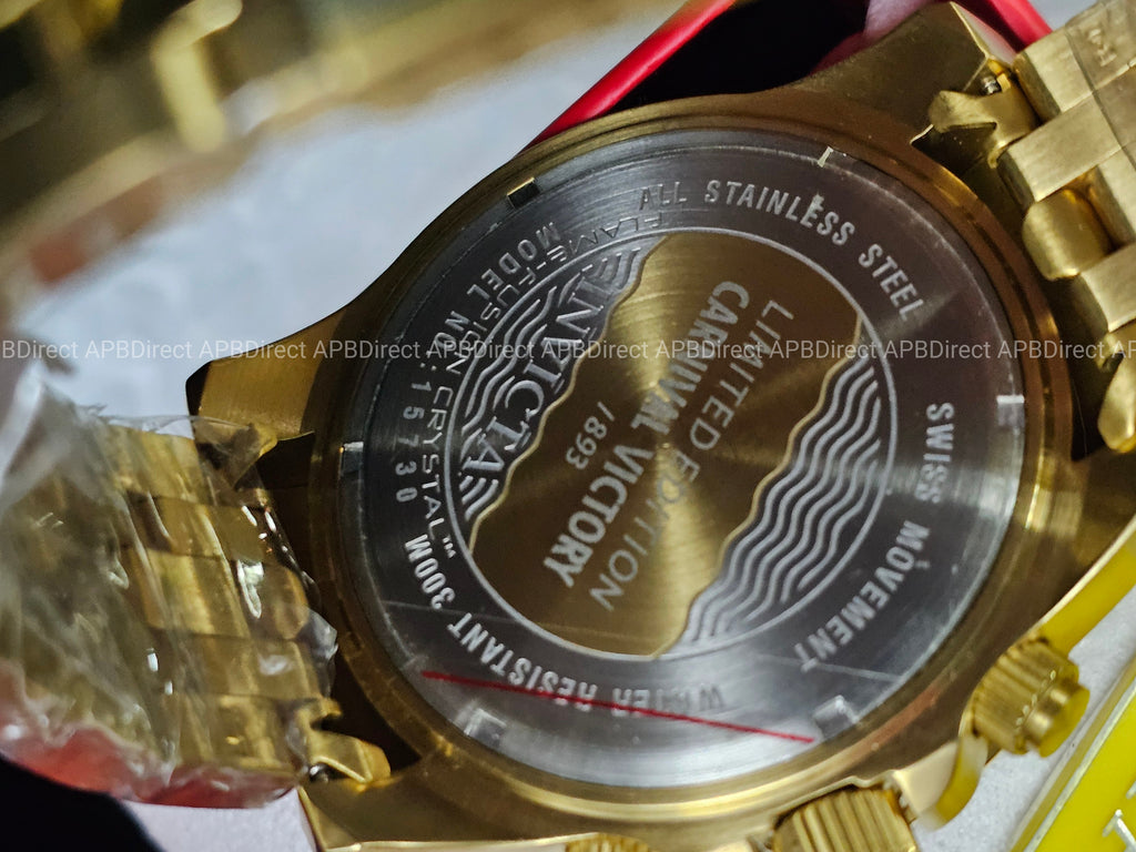 Invicta - Pro Diver CANIVAL VICTORY Limited Ed 893 Swiss Z60 Chrono mens watch