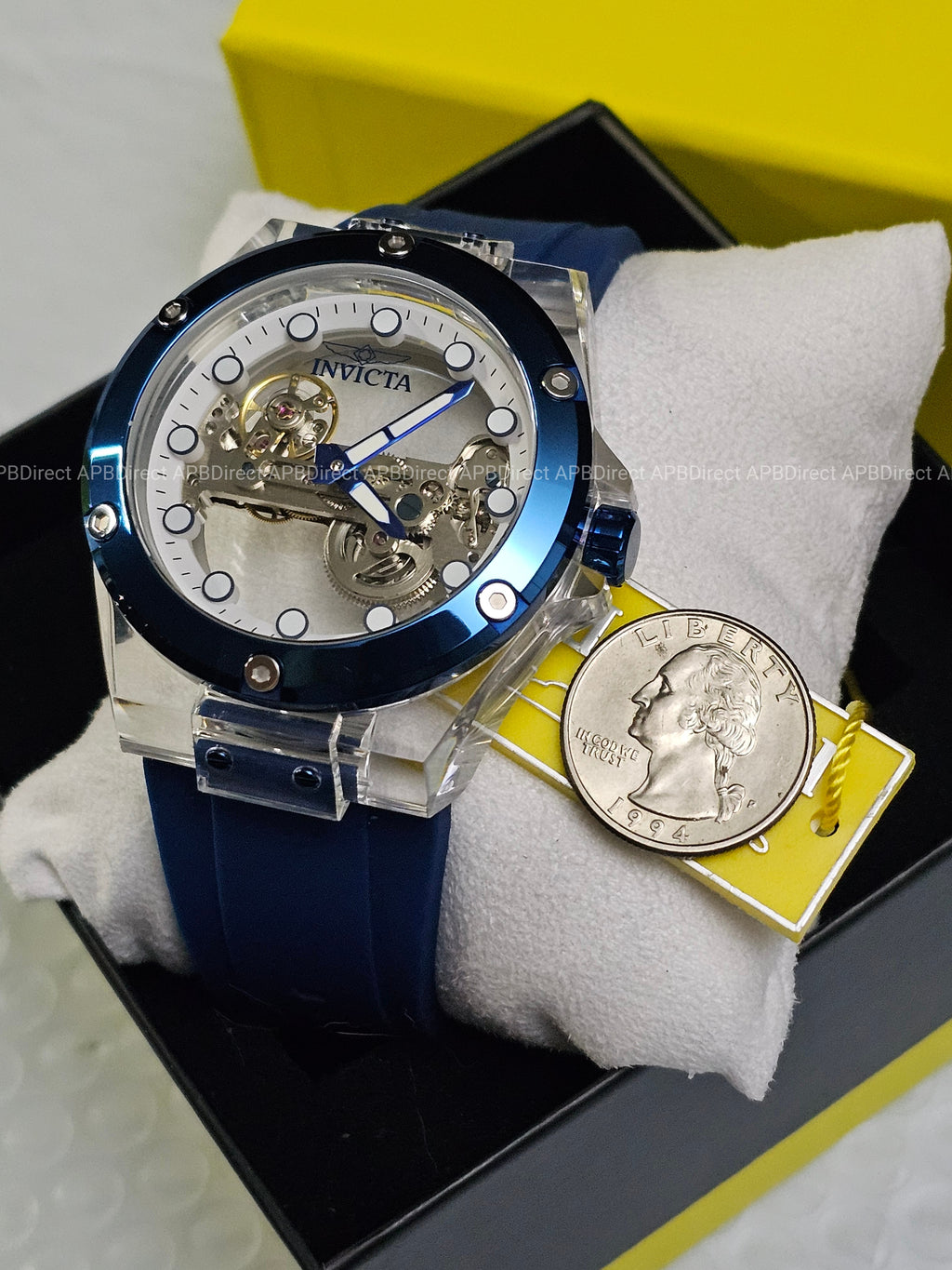 Invicta - Speedway - MECHANICAL - Ghost Bridge MVMNT - Skeleton - mens watch