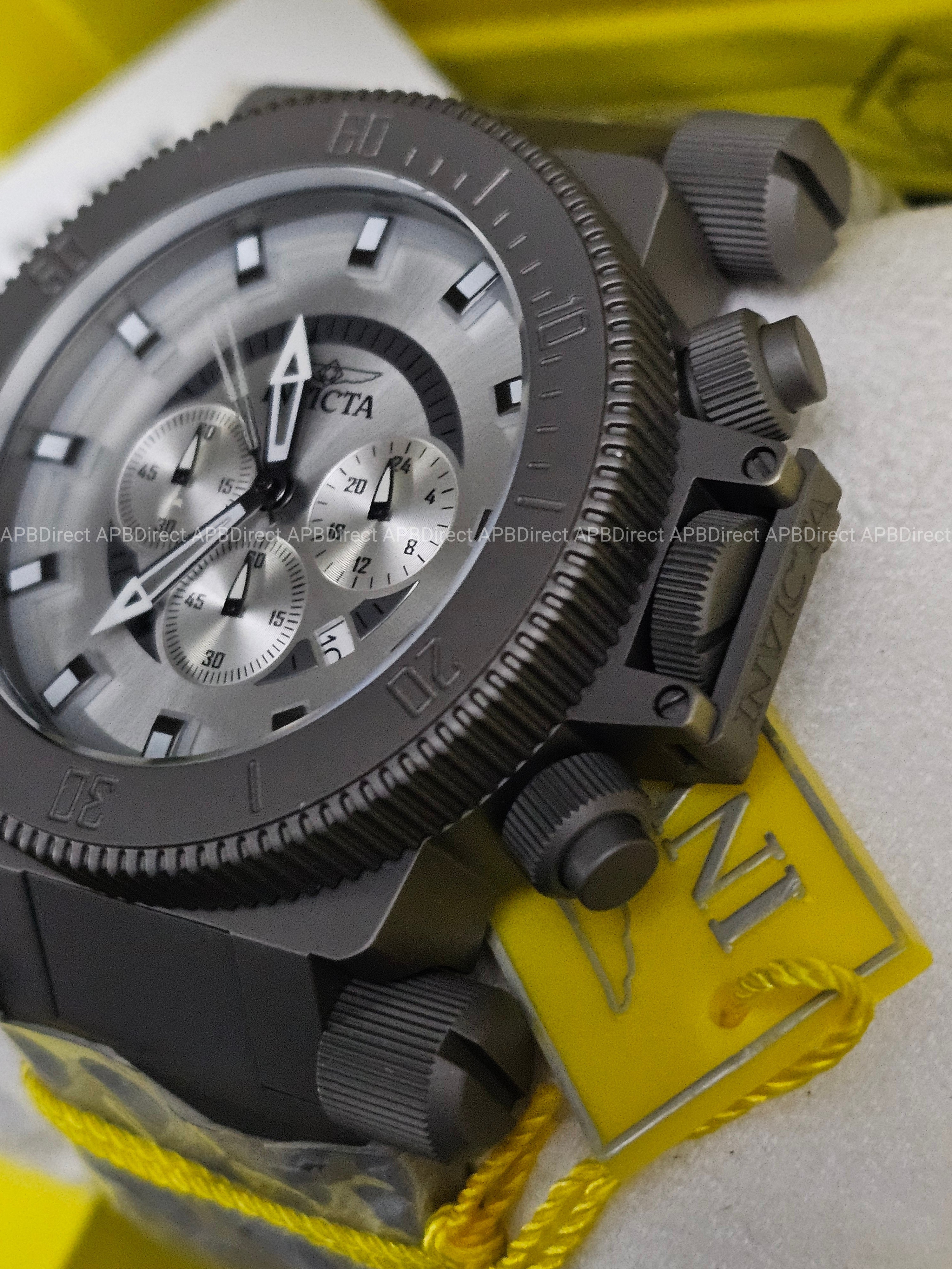 Invicta - Full TITANIUM - Case & Bracelet Coalition Forces Chrono - Mens watch