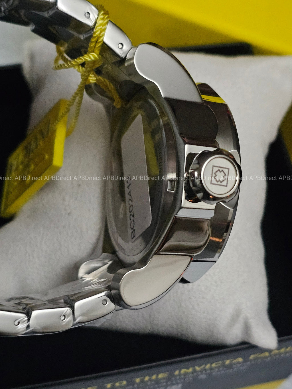 Invicta - VENOM - Partial Skeleton Gray & BLUE Dial 100m SS Bracelet mens watch